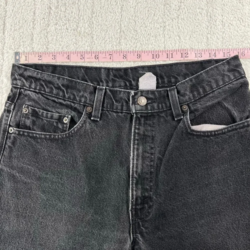 Levi's Black Vintage Jeans Size 32X29 USA Made Tapered leg